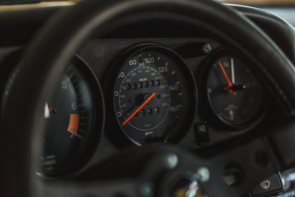 1980's speedometer