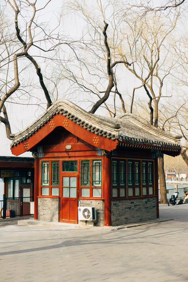 a chinese tourist house