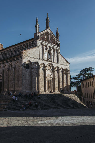 a church over the market