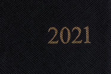 a close up of a 2021 planner