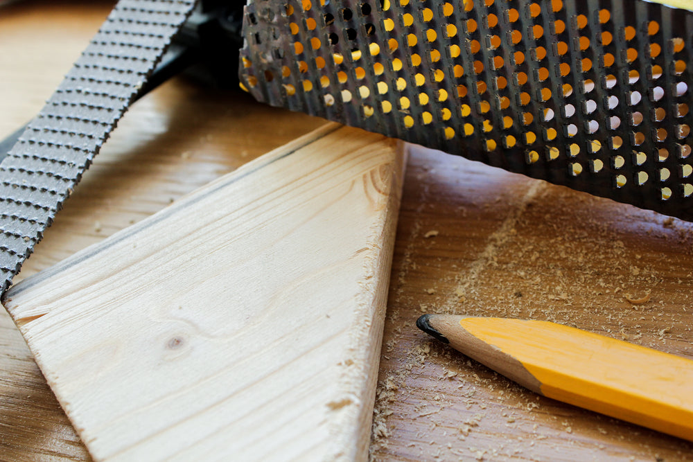 a close up of wood working tools