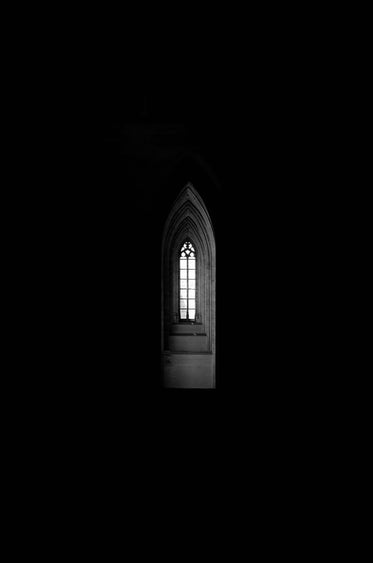 a gothic church window