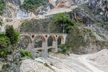 a lonely quarry bridge