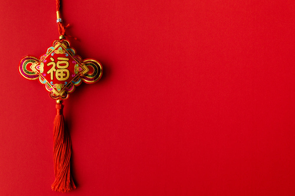 a single ornament for chinese new year