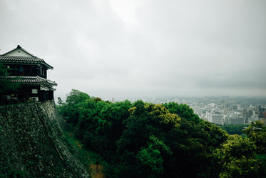 a view from shiroyama park