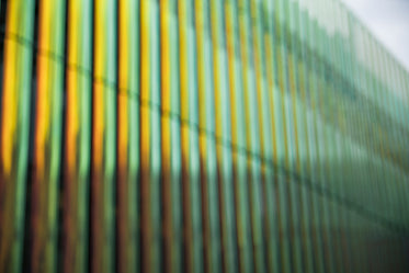 abstract green & yellow vertical lines