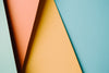 abstract background of four colored triangles
