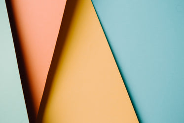 abstract background of four colored triangles