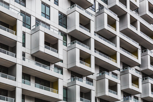 abstract condominium architecture