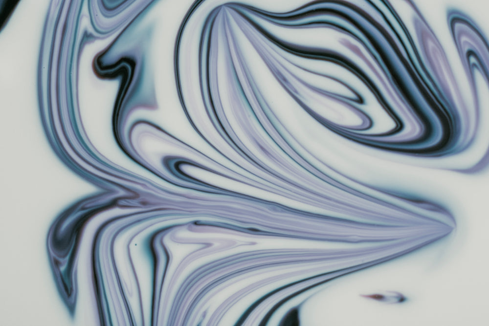 abstract image of purple and blue marbling color