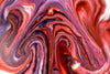 abstract marbled colors in pink and purple