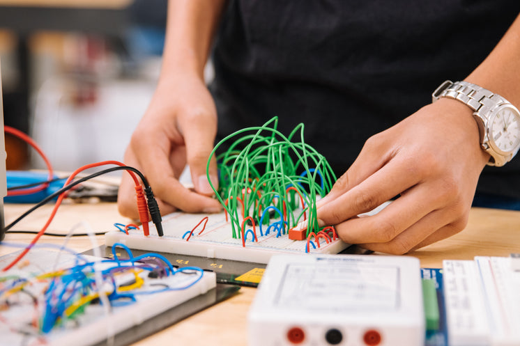 Adjusting Wires On A Circuit Board