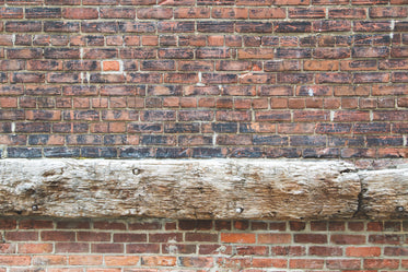 aged wood & brick