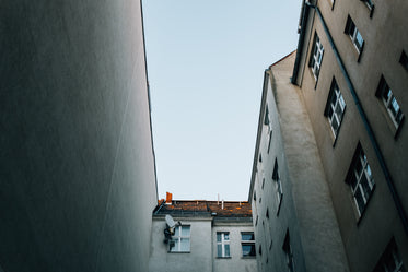 alleyway surrounded by buildings