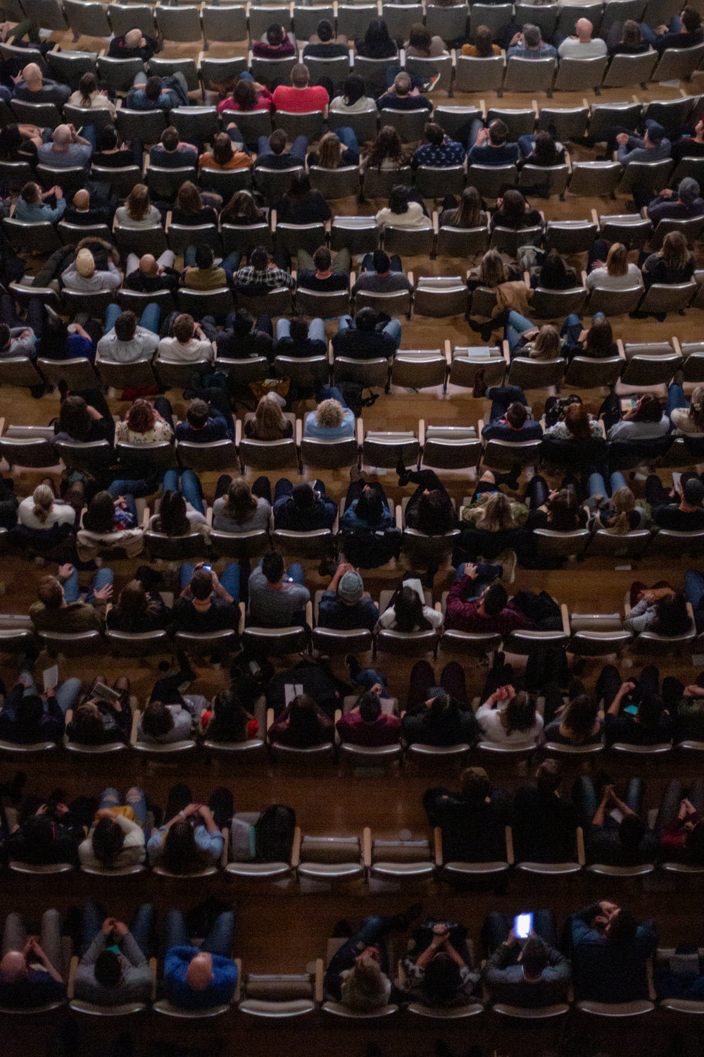 almost full auditorium