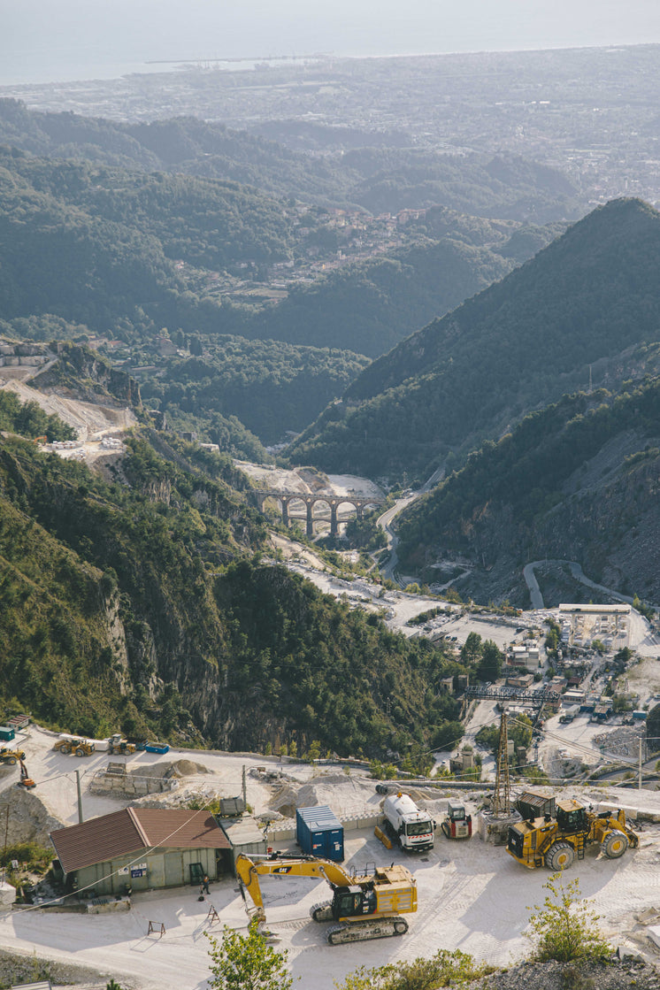 an aerial view of construction in a mountain range - Liver Detox for Yeast Infection Cure