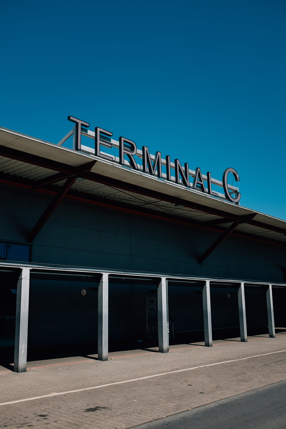 an empty bus terminal c