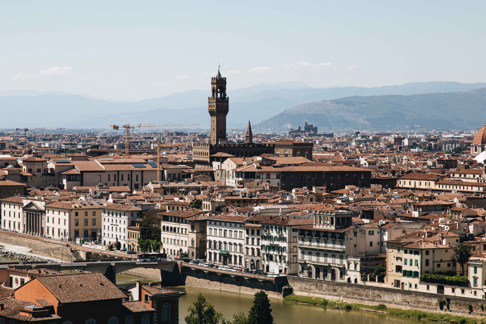 an italian cityscape in florence