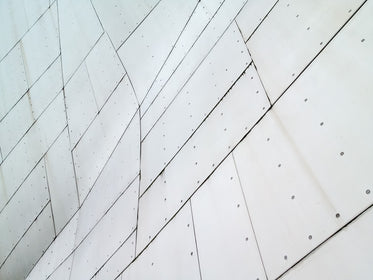 angled panel wall