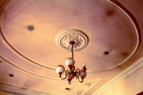 antique ceiling light