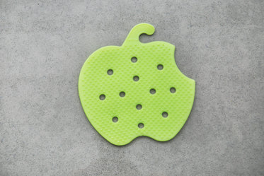 apple shape fruit scrubber