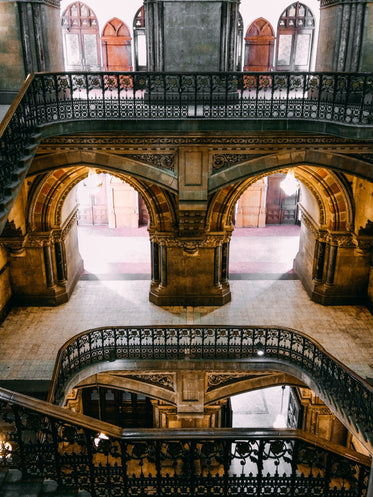 archways and stairs