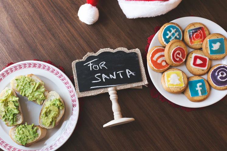 Avocado on Toast and Cookies for Santa