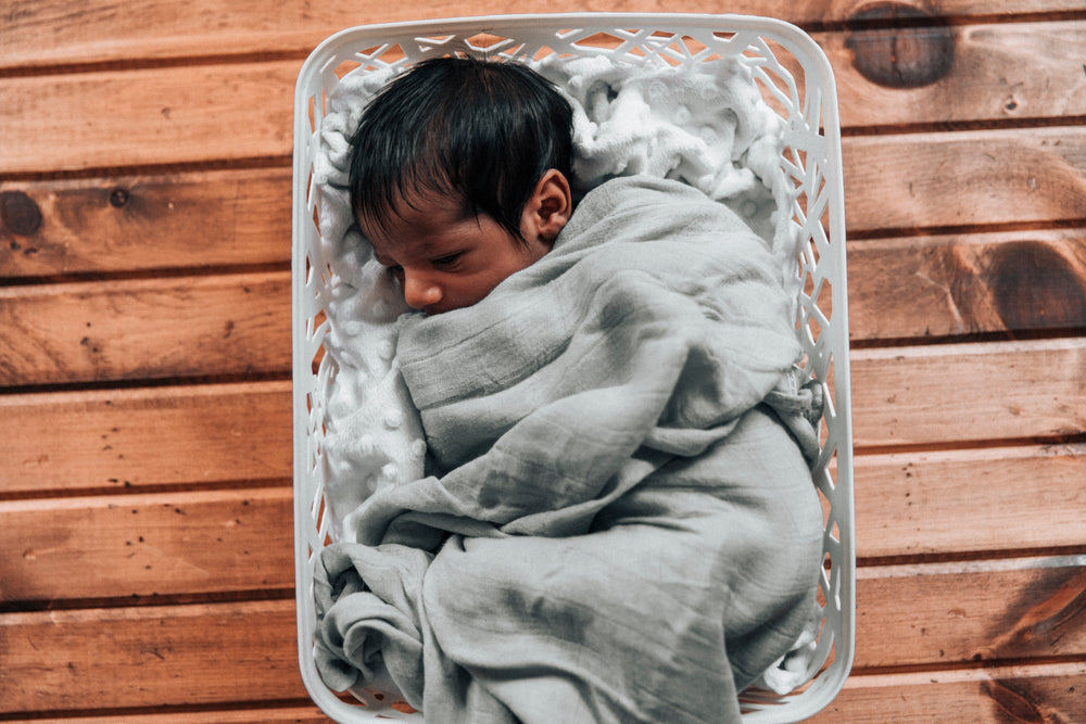 baby in basket