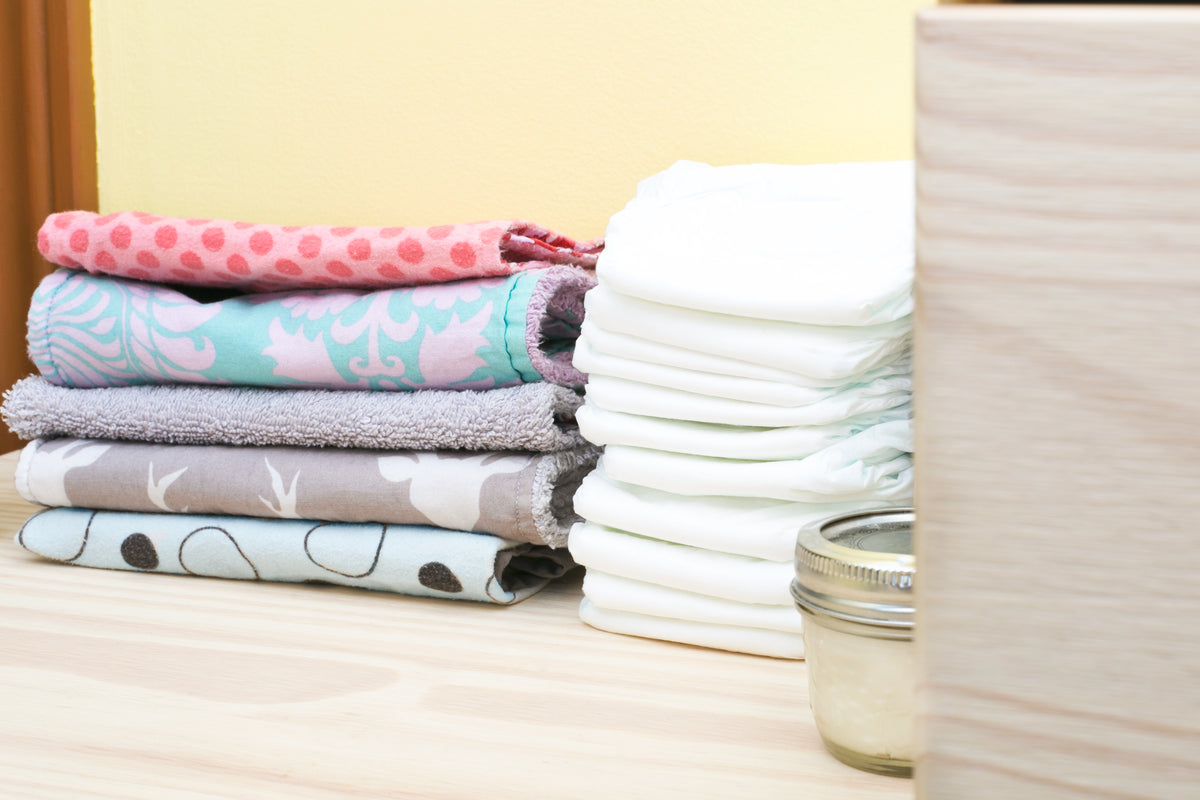 toalhas e fraldas para bebê