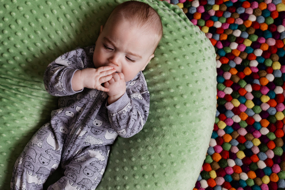 baby on a beanbag