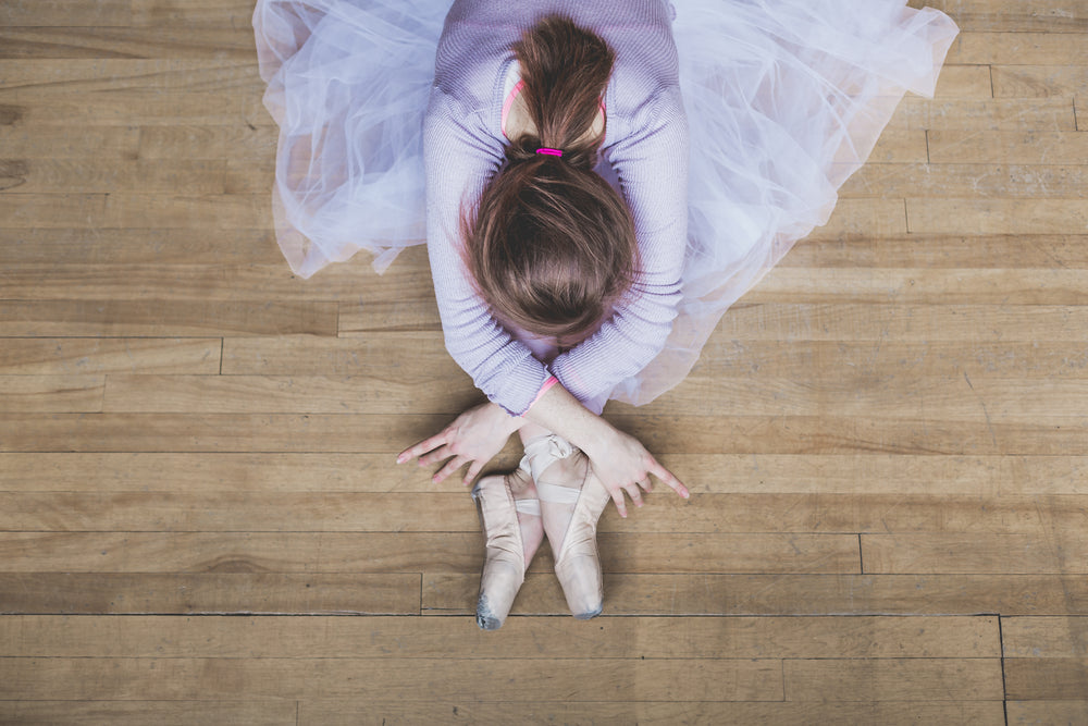 ballet dancer forward bend