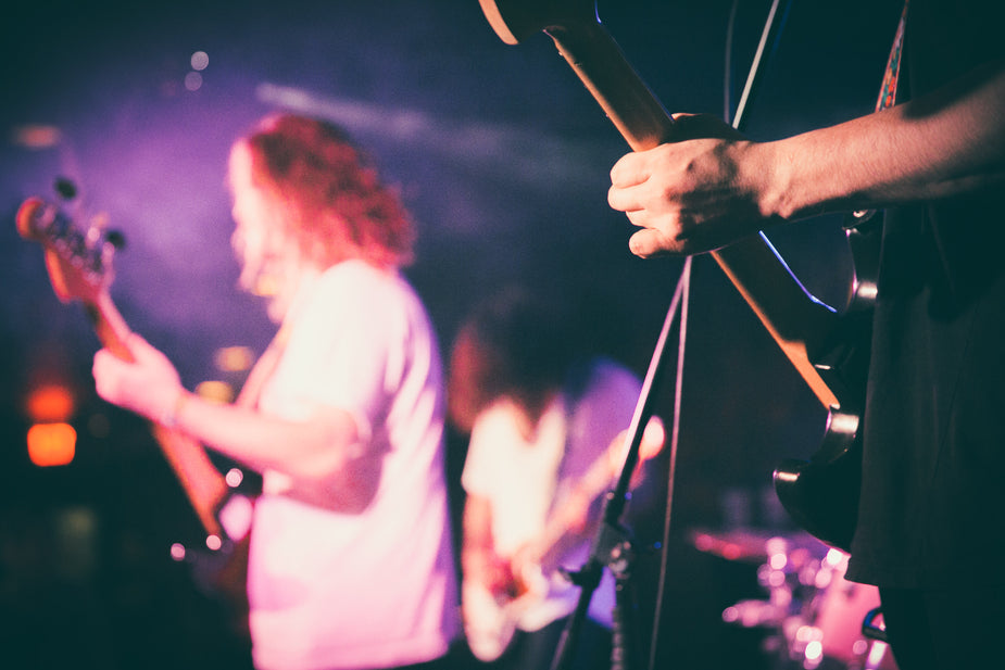 Picture of Band On Stage - Free Stock Photo