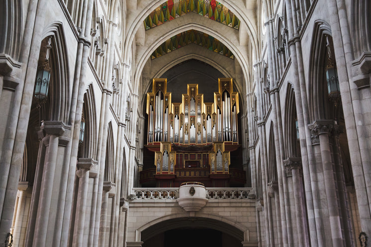 Baroque Style Organs in a Cathedral