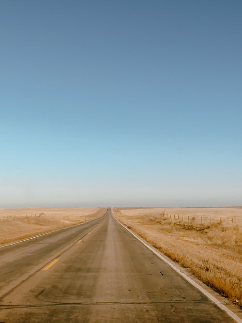 barren country road