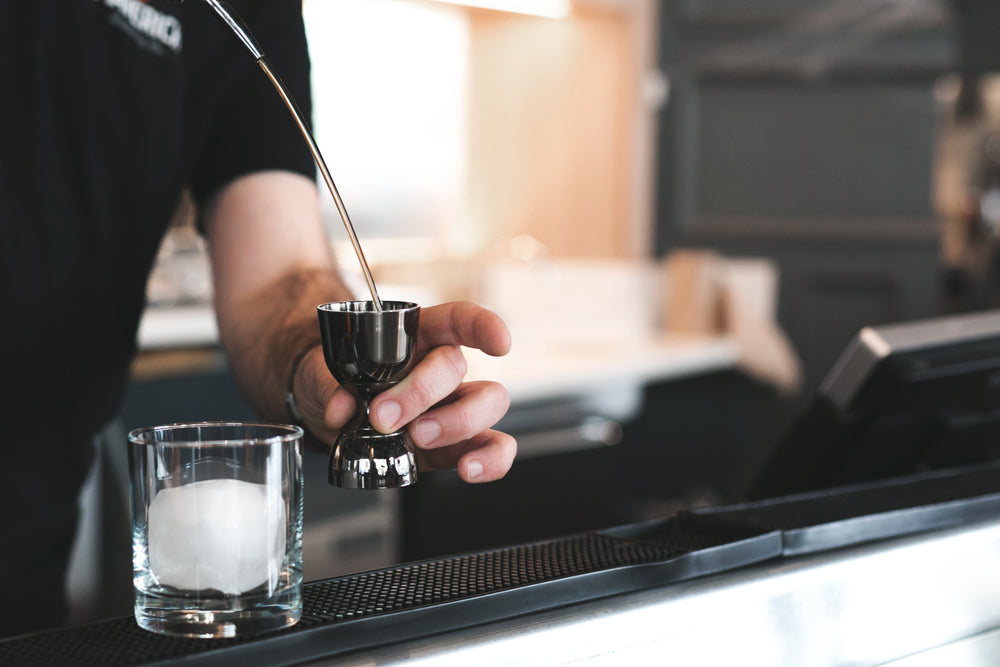 bartender making drink