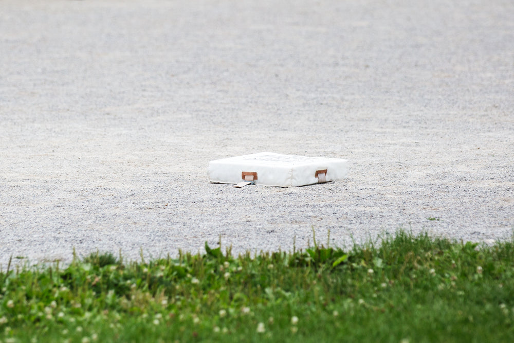 baseball base on infield