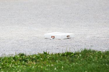 baseball base on infield