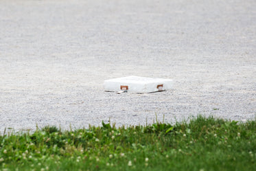 baseball base on infield