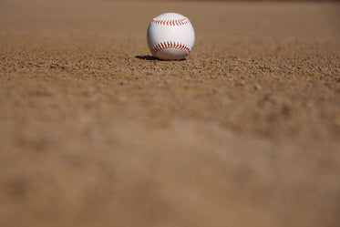 baseball on infield