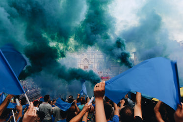 basilica of santa croce color smoke