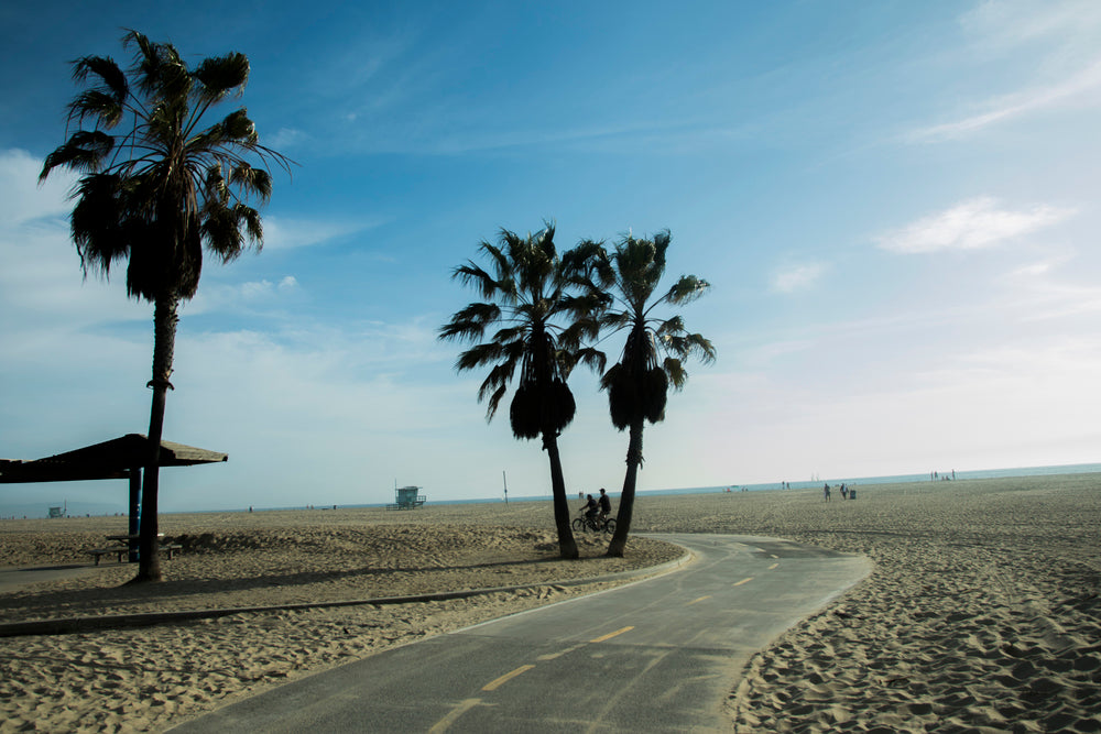 beach bike path