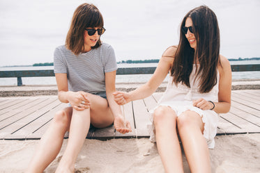 Picture of Beach Pals — Free Stock Photo