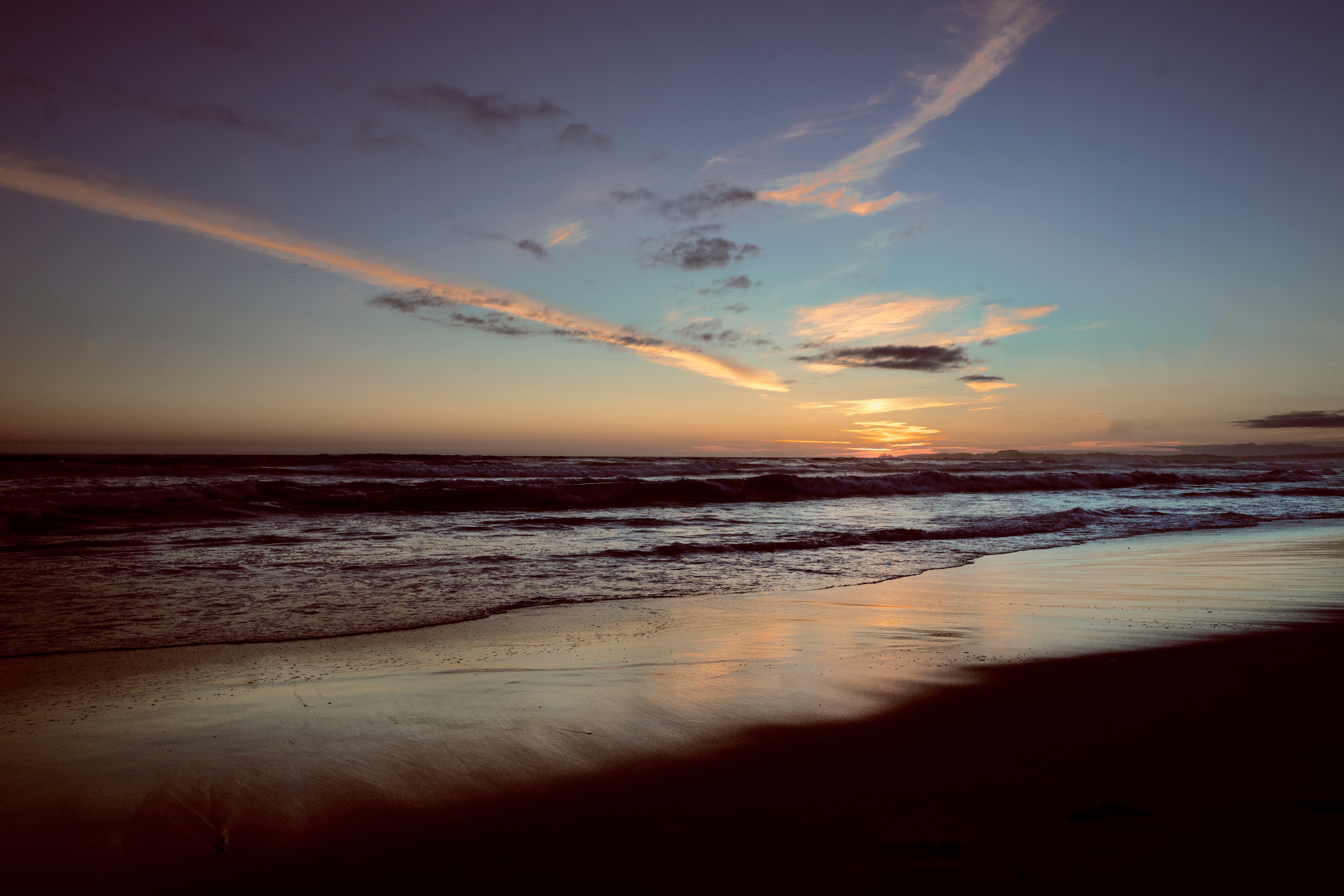 beach sunset portrait photography