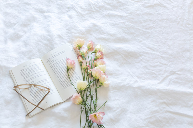 Beautiful Book & Flowers