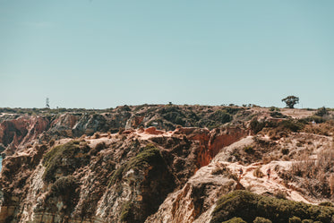 beautiful rocky cliff face of lagos