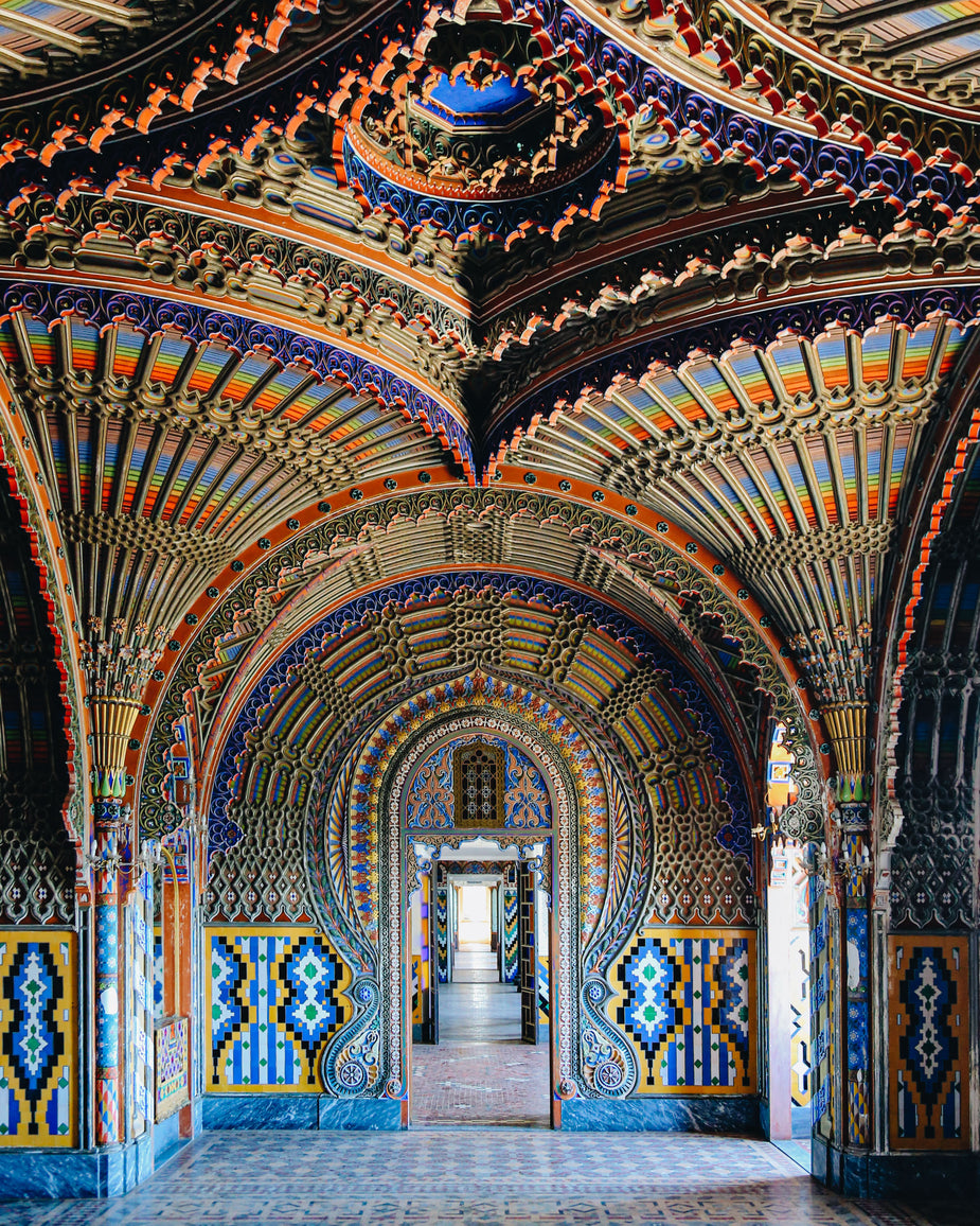 Browse Free HD Images of Beautifully Designed Colorful Arch