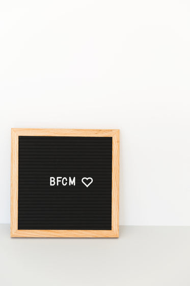 bfcm with heart sign