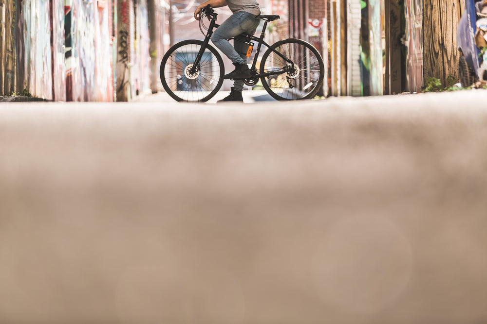 bike in alley