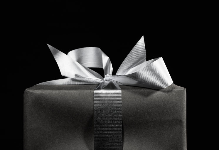 Black And White Gift Box