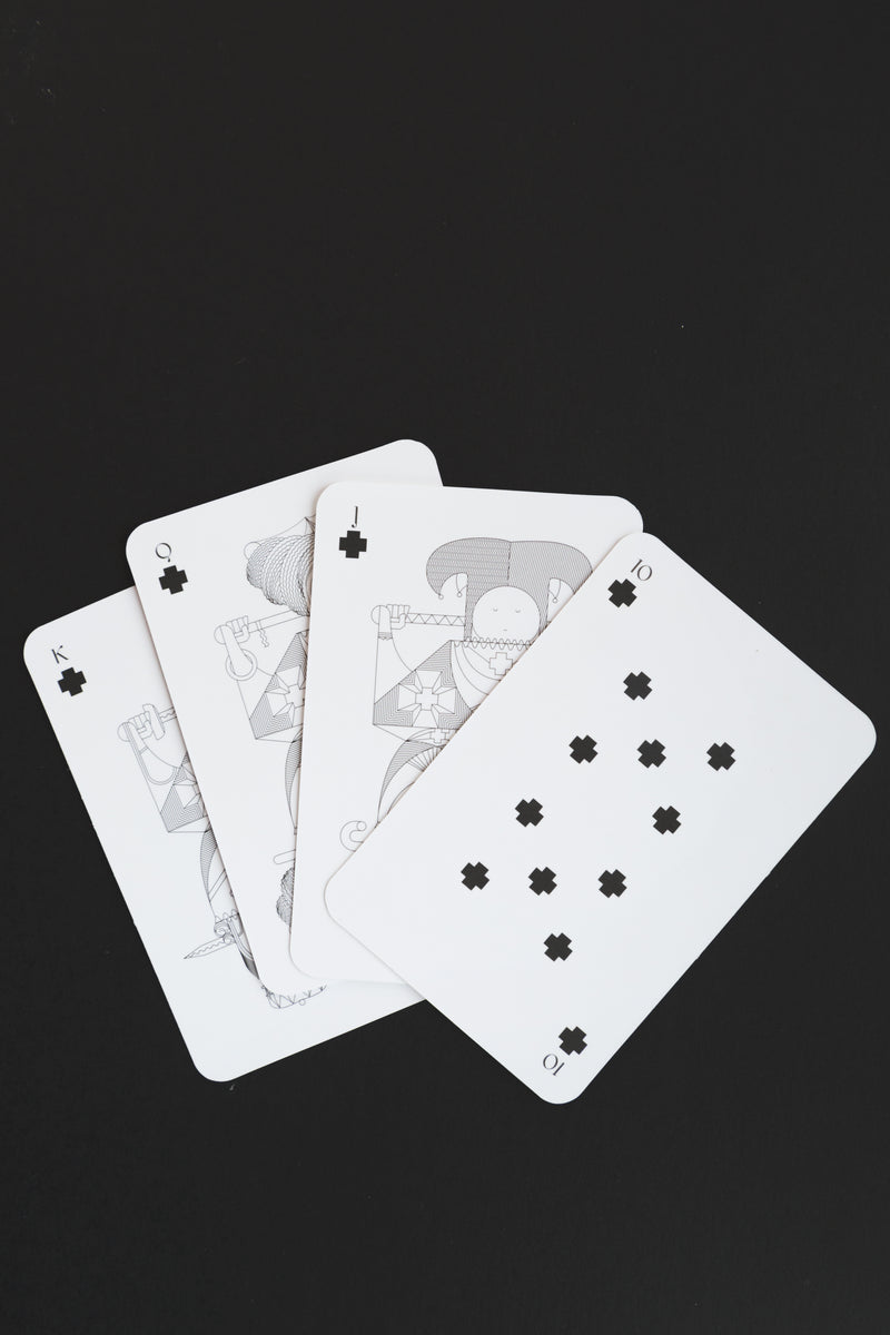 black and white playing cards - Image of Dream Interpretation, 